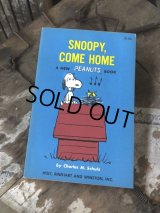 Vintage Book SNOOPY , COME HOME (B549)