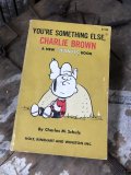 Vintage Book SNOOPY / YOU'RE SOMETHING ELSE, CHARLIE BROWN (B552)