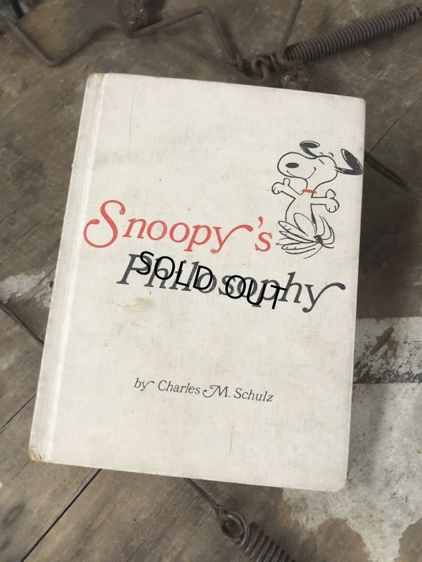 画像1: Vintage Book SNOOPY’S Philosophy (B556)