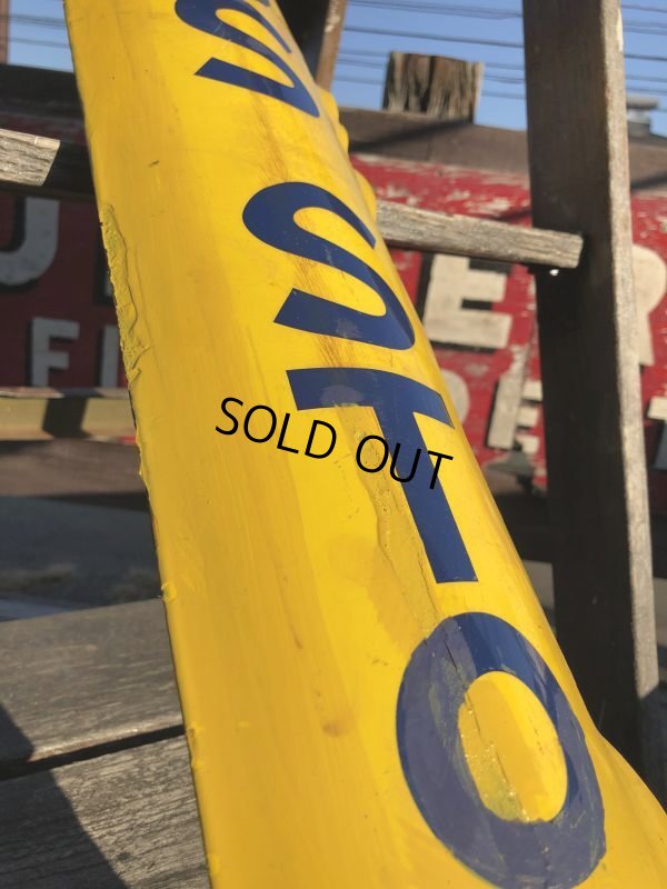 画像9: Antique U.S.A New Orleans BUS STOP Heavy Duty Porcelain Street Sign (B557)