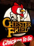 画像7: Vintage Chester's Fried Chicken Advertising Store Display Lighted Sign (B558)