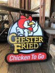 画像9: Vintage Chester's Fried Chicken Advertising Store Display Lighted Sign (B558)