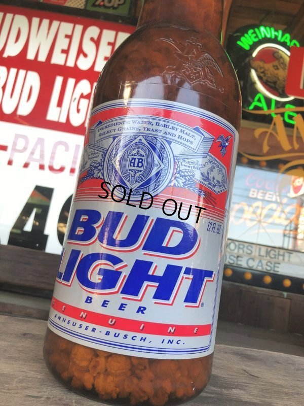 画像6: Vintage N.O.S Budweiser Bud Light Plastic Beer Bottle Coin Bank (B559)