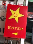 画像15: Vintage U.S.A. Original Carl's Jr Drive-thru ENTER Sign (B560)