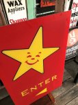 画像5: Vintage U.S.A. Original Carl's Jr Drive-thru ENTER Sign (B560)