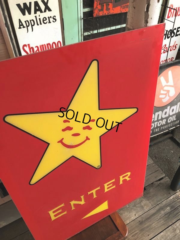 画像5: Vintage U.S.A. Original Carl's Jr Drive-thru ENTER Sign (B560)