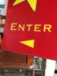 画像7: Vintage U.S.A. Original Carl's Jr Drive-thru ENTER Sign (B560)