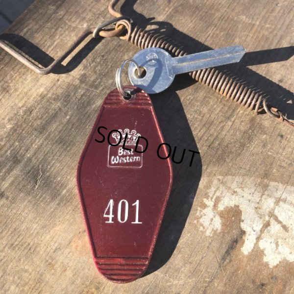 画像1: Vintage Motel Key Best Western #401 (B567)