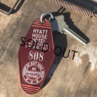 Vintage Motel Key HYATT HOUSE HOTEL #808 (B572)