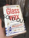Vintage 1pt Can SOLD SEAL Glass Wax (C526) 