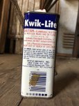 画像4: Vintage Oil Can Kwik-Lite Lighter Fluid (C510)