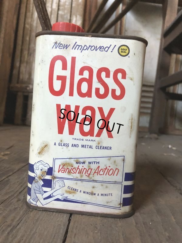 画像5: Vintage 1pt Can SOLD SEAL Glass Wax (C526) 