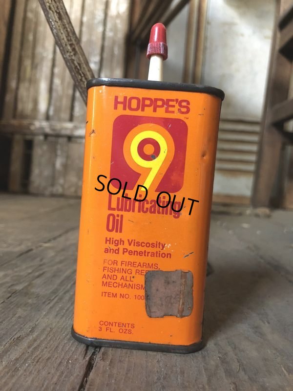 画像6: Vintage Oil Can HOPPE'S 9 Lubricating Oil (C509)