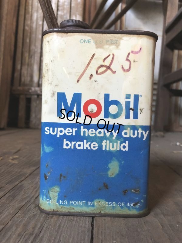 画像6: Vintage 1pt Oil Can Mobil (C527) 
