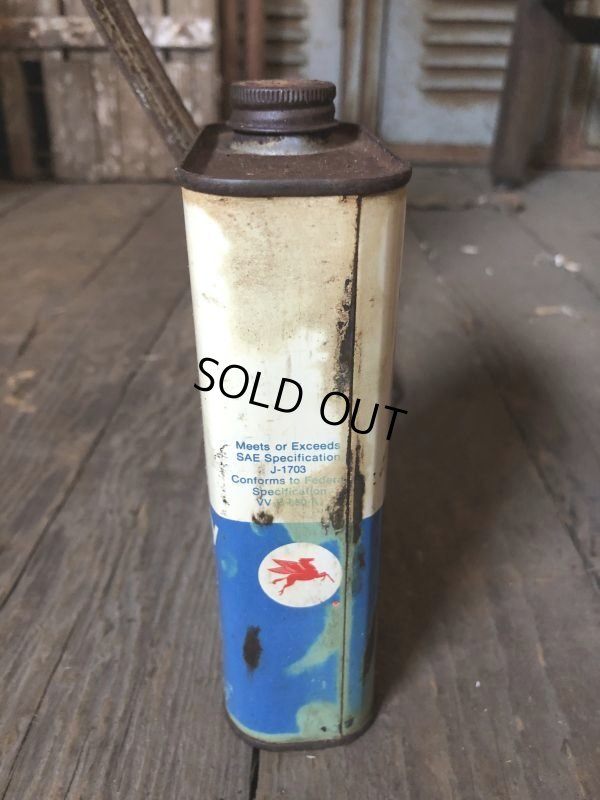 画像2: Vintage 1pt Oil Can Mobil (C527) 