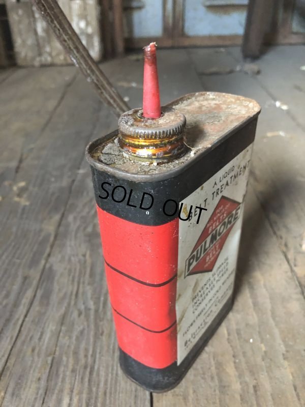 画像5: Vintage 1Pt Oil Can PLUMORE BELT Treatment (C503)