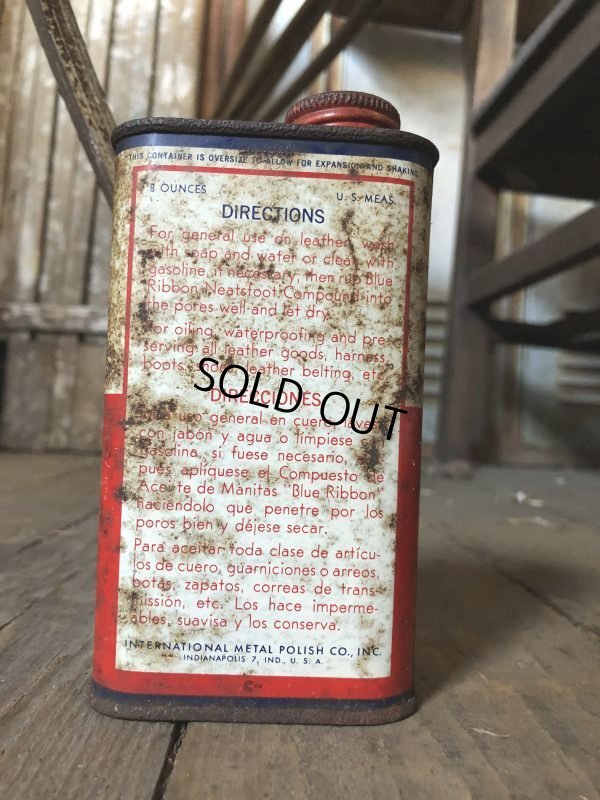 画像4: Vintage Oil Can Blue Ribbon (C516)