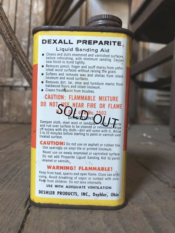 画像4: Vintage Oil Can Dexall Prepatite (C515)