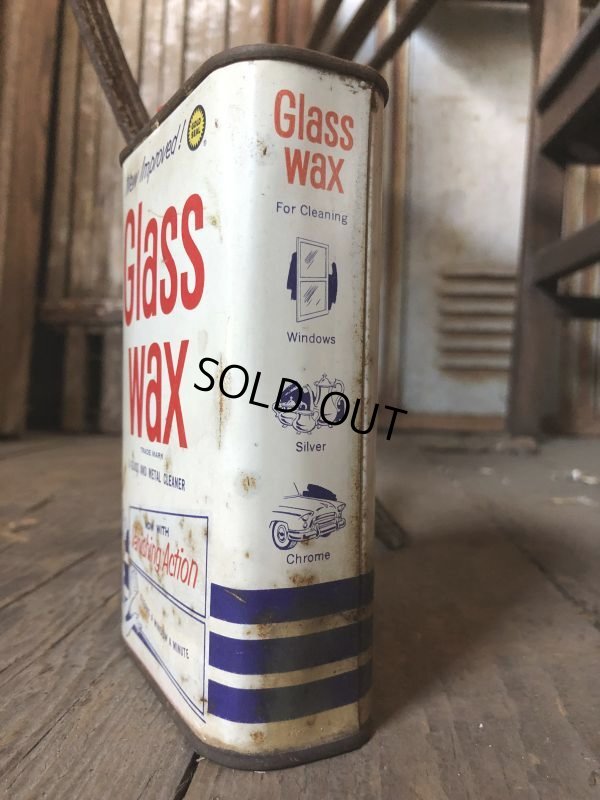 画像2: Vintage 1pt Can SOLD SEAL Glass Wax (C526) 