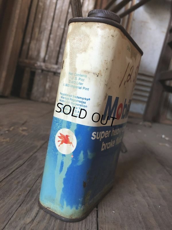 画像4: Vintage 1pt Oil Can Mobil (C527) 