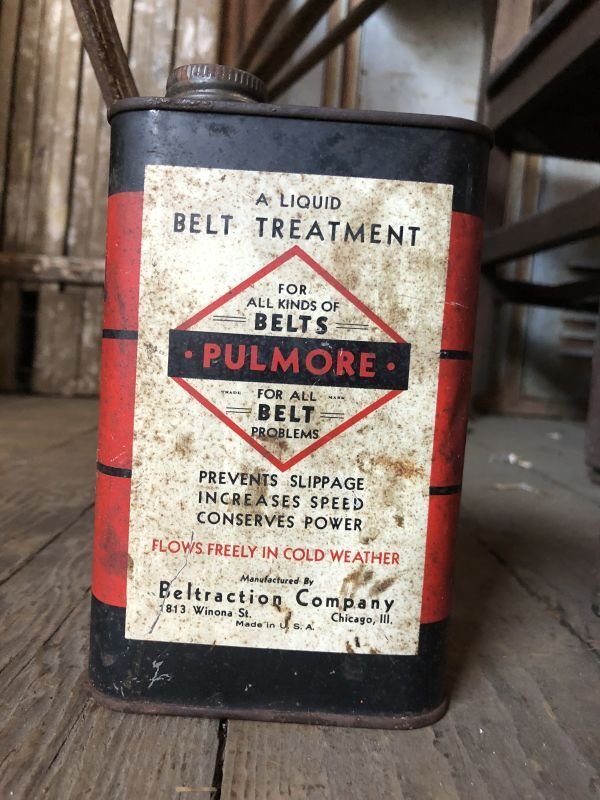 画像5: Vintage 1pt Oil Can PLMORE BELT Treatment (C523)