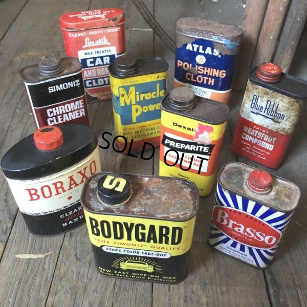 画像7: Vintage Oil Can Brasso (C519)