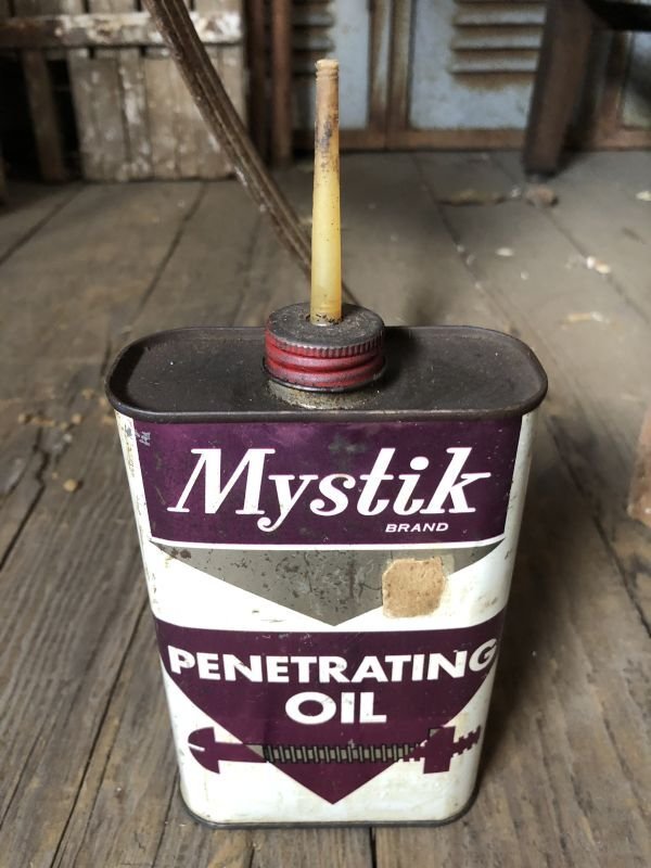 画像2: Vintage 1Pt Oil Can Mystik Penetrating Oil (C501)