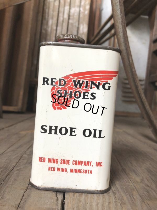 画像6: Vintage Oil Can RED WING Shoe Oil (C511) 