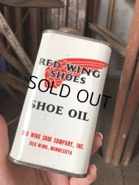 Vintage Oil Can RED WING Shoe Oil (C511) 