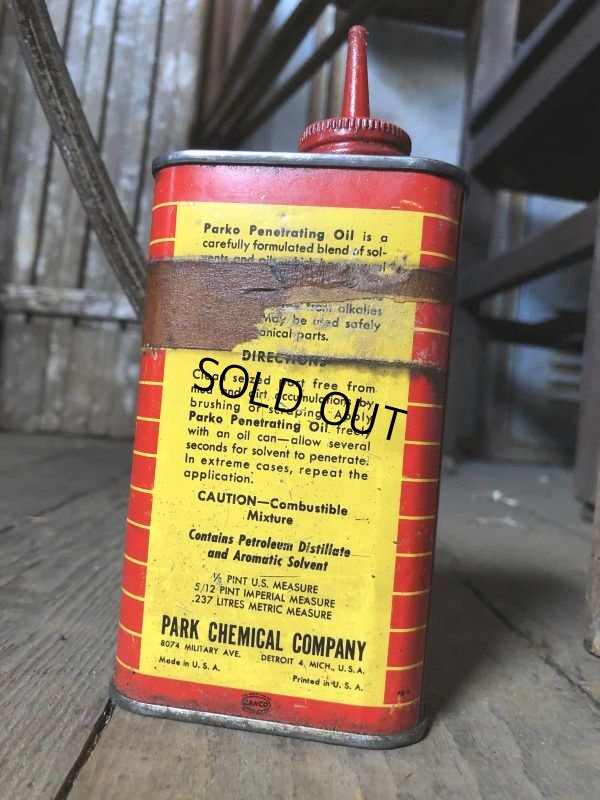 画像4: Vintage Oil Can Parko PENETRATING OIL (C506)