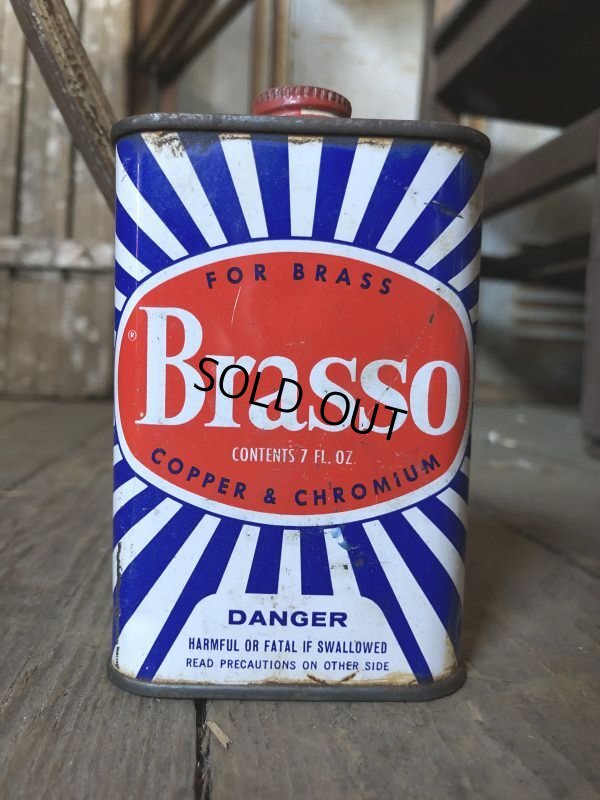 画像6: Vintage Oil Can Brasso (C519)