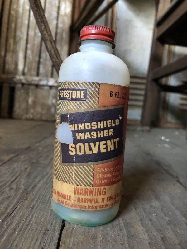 画像2: Vintage Bottle PRESTONE Windshield Washer Solvent (C536) 