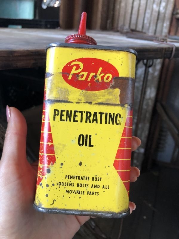 画像1: Vintage Oil Can Parko PENETRATING OIL (C506)