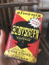 Vintage 1pt Can SIMONIZ BODYSHEEN Car Polish Cleaner (C522) 