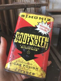 Vintage 1pt Can SIMONIZ BODYSHEEN Car Polish Cleaner (C522) 