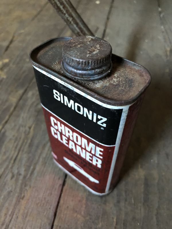 画像2: Vintage Oil Can SIMONIZ Chrome Cleaner (C513)