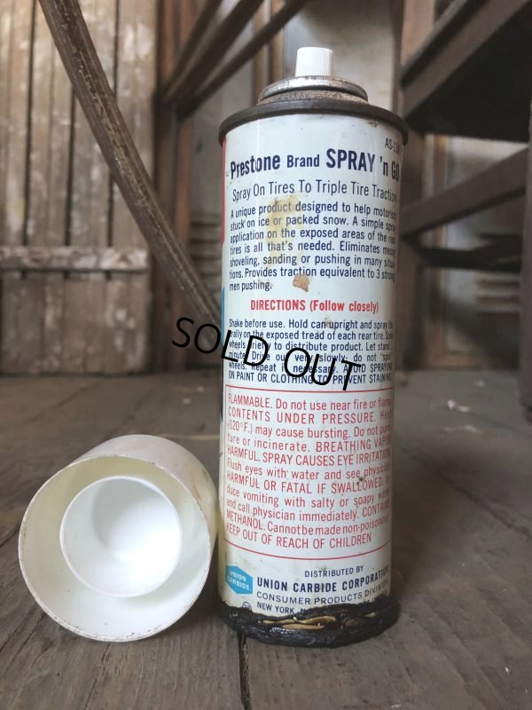 画像4: Vintage Spray Can PRESTONE Triples Tire Traction (C538) 