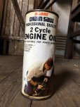 画像2: Vintage Oil Can SABRE Chain Saw 2 Cycle Engine Oil (C531)  (2)