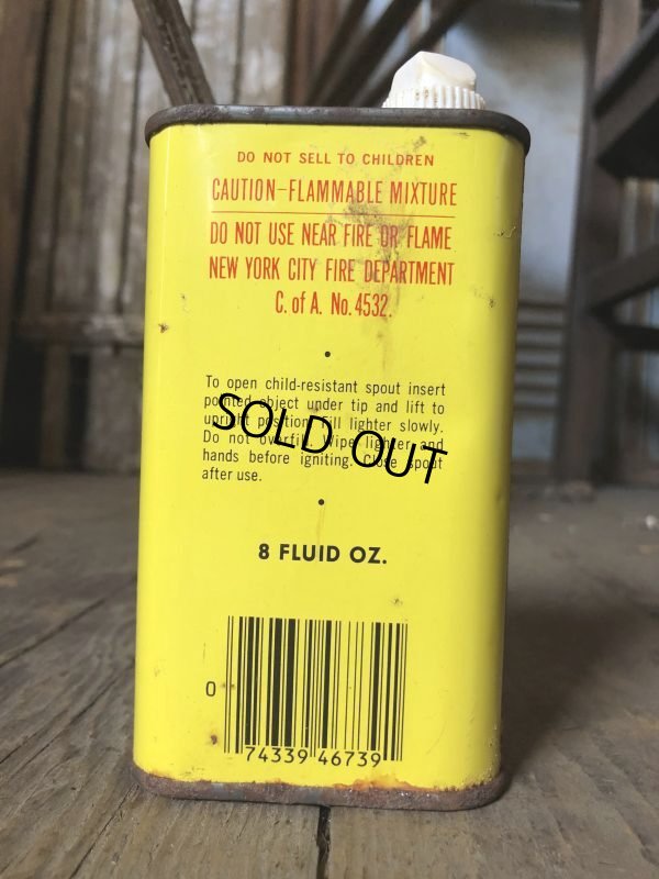 画像4: Vintage Oil Can RED DEVIL Lighter Fluid (C507)