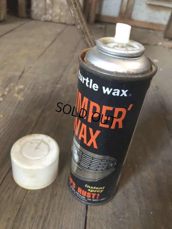画像3: Vintage Spray Can turtle wax BUMPER WAX (C539) 