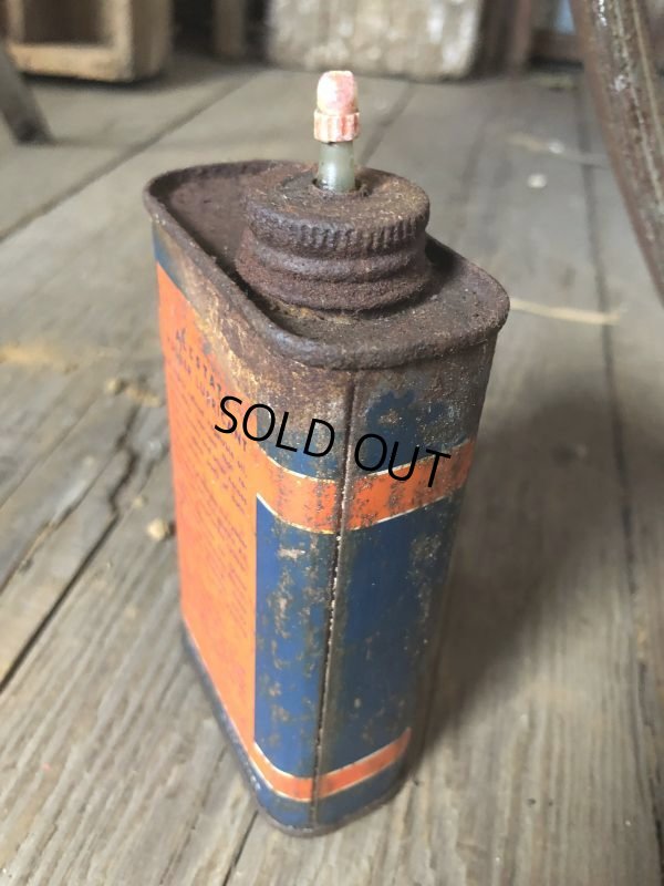 画像5: Vintage Oil Can ALLSTATE Rubber Lubricant (C504)