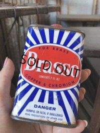 Vintage Oil Can Brasso (C519)