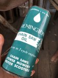 画像1: Vintage Oil Can REMINGTON Chain Saw Oil (C532)  (1)