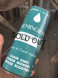 Vintage Oil Can REMINGTON Chain Saw Oil (C532) 