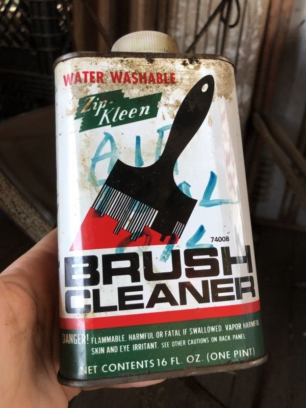 画像1: Vintage 1pt Can STAR BRONZE Brush Cleaner (C524) 