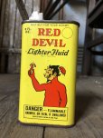 画像6: Vintage Oil Can RED DEVIL Lighter Fluid (C507)