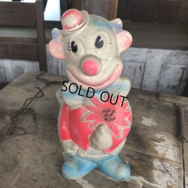 画像9: Vintage  Clown Rubber Doll (B648)