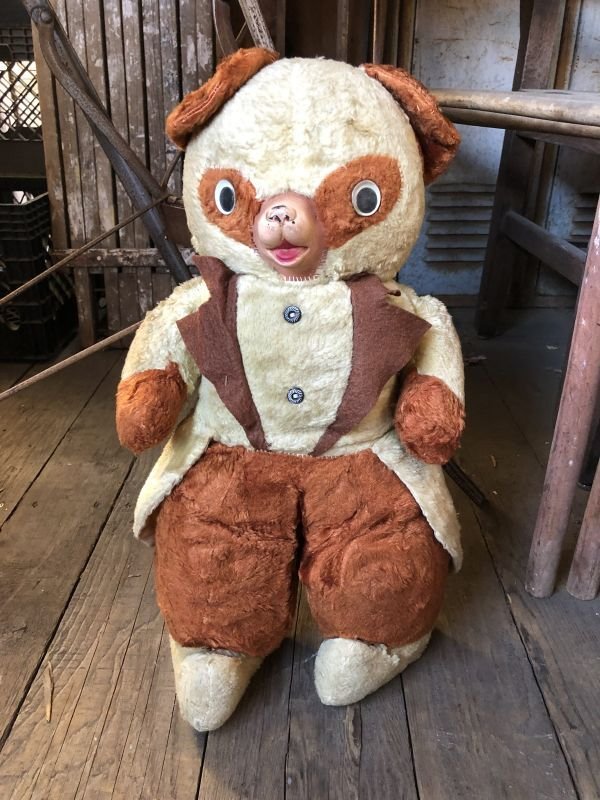 画像2: Vintage Plush Doll Panda Bear BIG SIZE 50cm (B591）