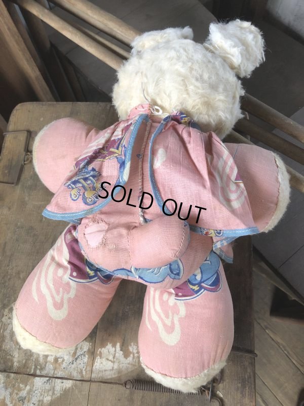 画像9: Vintage Plush Doll Bunny 23cm (B587）