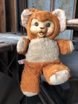 画像1: Vintage Rubber Face Doll Bear 21cm (B580） (1)